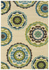 Oriental Weavers Caspian 859J6 Ivory/Green Area Rug Main Image