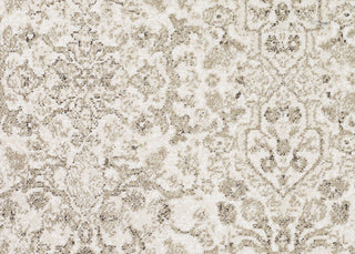 Couristan Marina St Tropez Champagne/Pearl Area Rug Close Up