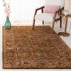 Safavieh Classic Cl758 Olive/Camel Area Rug Room Scene Feature