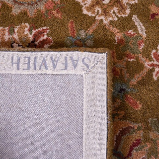 Safavieh Classic Cl758 Olive/Camel Area Rug Backing