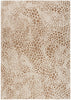 Nourison Desire DSR08 Camel Silver Area Rug 5 X 8