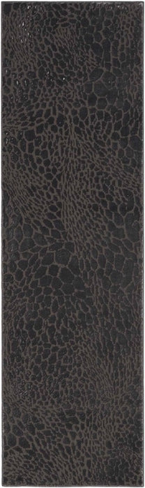 Nourison Desire DSR08 Charcoal Silver Area Rug Runner