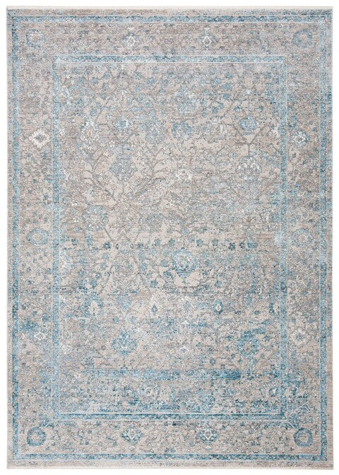 Safavieh Dream DRM402H Grey / Blue Area Rug 5 X 8