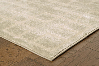 Oriental Weavers Ellerson 6140Y Ivory/Ivory Area Rug Corner On Wood