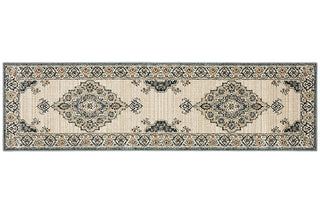 Oriental Weavers Fiona 8020W Beige/ Blue Area Rug Runner