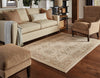 Oriental Weavers Foundry 1542M Beige/ Sand Area Rug Room Scene Featured