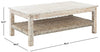 Safavieh Minerva Coffee Table White