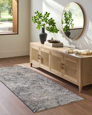 Livabliss Gakko GKK-2310 Medium Gray Area Rug Room Scene 3