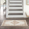Nourison Grafix GRF14 Ivory Beige Area Rug Room Scene 5