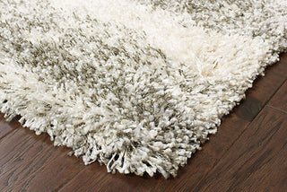 Oriental Weavers Henderson 5502H Ivory/ Grey Area Rug Corner On Wood