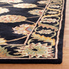 Safavieh Heritage 314 Black Area Rug CloseUp