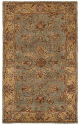 Safavieh Heritage 811 Green/Gold Area Rug 4' X 6'