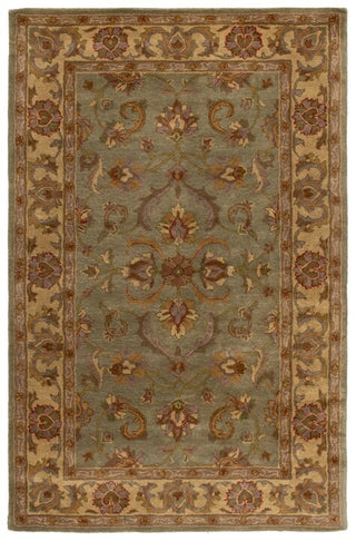 Safavieh Heritage 811 Green/Gold Area Rug 5 X 8