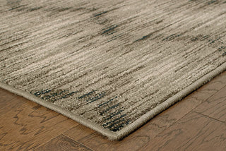 Oriental Weavers Highlands 6608A Grey/Ivory Area Rug Corner 