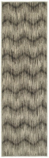 Oriental Weavers Highlands 6608A Grey/Ivory Area Rug 2'3'' X 7'6'' Runner