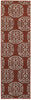 Oriental Weavers Highlands 6672B Red/Beige Area Rug 2'3'' X 7'6'' Runner