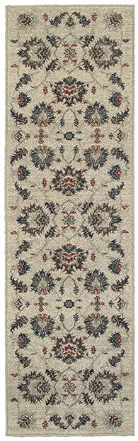 Oriental Weavers Highlands 6684B Beige/Multi Area Rug 2'3'' X 7'6'' Runner