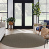 Nourison Horizon Indoor/Outdoor HOZ02 Charcoal Area Rug Room Scene 2