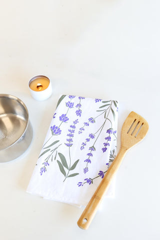 Lavender Tea Towel