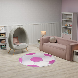 Nourison Imagination IMA08 Pink Area Rug Room Scene 3