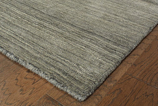 Oriental Weavers Infused 67000 Charcoal/ Charcoal Area Rug Corner On Wood