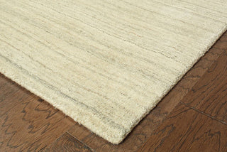 Oriental Weavers Infused 67001 Beige/ Beige Area Rug Corner On Wood