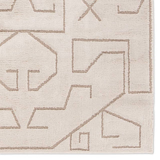 Jaipur Living Jaida Cree JID14 Ivory/Beige Area Rug by Label J Corner 2