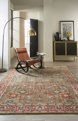 Karastan Spice Market Myanmar Aquamarine Area Rug Featured image