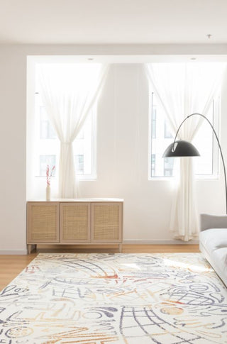katiemerz x Kalaty Sportsglyphs SY1269 Area Rug