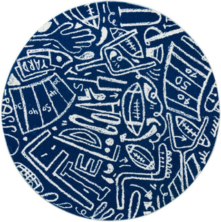 katiemerz x Kalaty Sportsglyphs SY1270 Area Rug