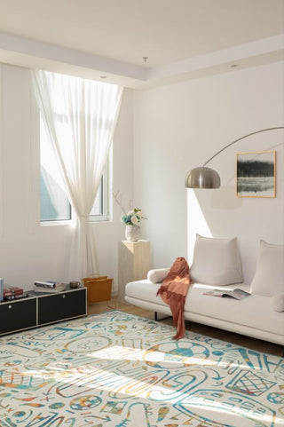 katiemerz x Kalaty Sportsglyphs SY1276 Area Rug