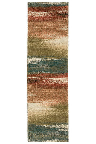 Oriental Weavers Kendall 5570X Multi/Pink Area Rug 2'3'' X 7'6'' Runner