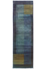 Oriental Weavers Kharma II 1092L Blue/Gold Area Rug 2'3'' X 7'6'' Runner