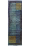 Oriental Weavers Kharma II 1092L Blue/Gold Area Rug 2'3'' X 7'6'' Runner