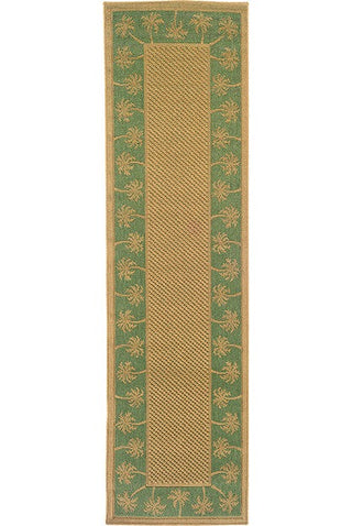 Oriental Weavers Lanai 606F6 Beige/Green Area Rug Runner