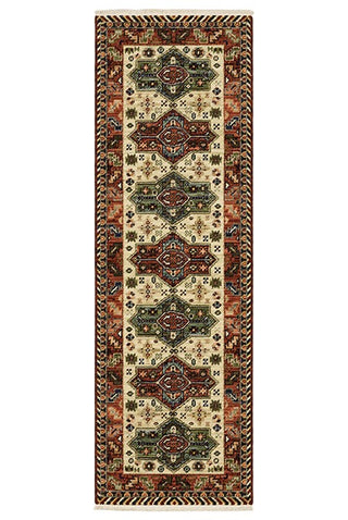 Oriental Weavers Lilihan 8022R Red/Multi Area Rug Runner