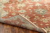Ancient Boundaries Lily LIL-02 Antique Brick Area Rug Folded Backing Image