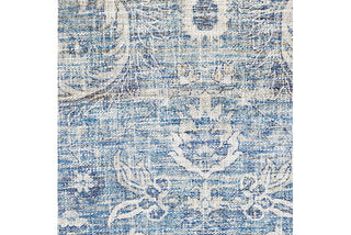 Oriental Weavers Myers Park MYP04 Blue/ Ivory Area Rug Close Up