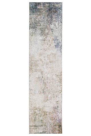 Oriental Weavers Myers Park MYP10 Beige/ Blue Area Rug 2' X 8' Runner