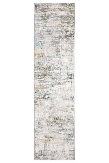 Oriental Weavers Myers Park MYP11 Beige/ Grey Area Rug 2' X 8' Runner