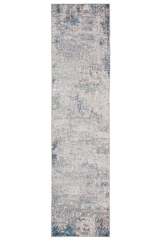 Oriental Weavers Myers Park MYP12 Grey/ Blue Area Rug 2' X 8' Runner