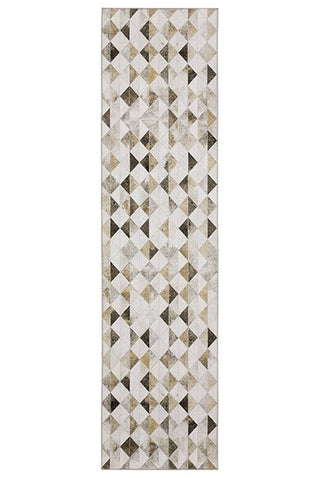 Oriental Weavers Myers Park MYP18 Beige/ Grey Area Rug 2' X 8' Runner