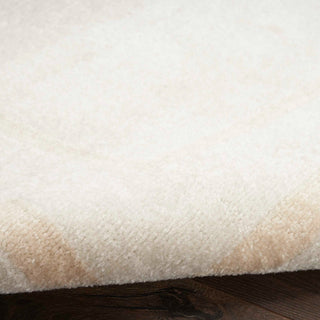 Nourison Essentials NRE02 Ivory Gold Area Rug Detail