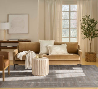Nourison Nordic NRC11 Grey Multicolor Area Rug Room Scene Feature
