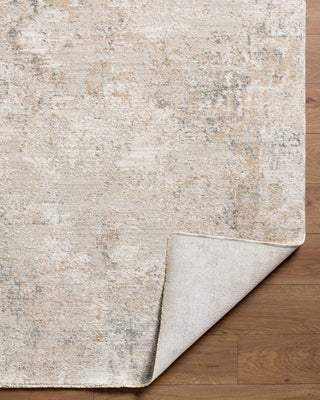 Livabliss Nathan NTH-2303 Sandstone / Ivory / Charcoal / Taupe Area Rug Backing