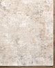 Livabliss Nathan NTH-2303 Sandstone / Ivory / Charcoal / Taupe Area Rug Corner 2