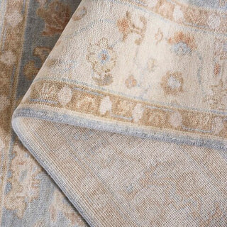 Safavieh Oushak OSH655M Light Blue / Beige Area Rug Backing