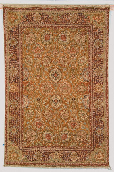 Safavieh Old World OW118 Gold Area Rug 5 X 8