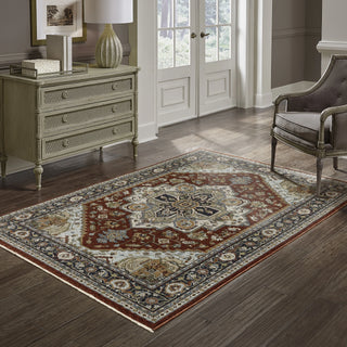 Oriental Weavers Aberdeen 1144R Red/Blue Area Rug Featured image.