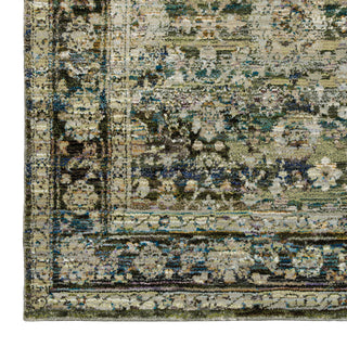 Oriental Weavers Andorra 7125C Green/ Brown Area Rug